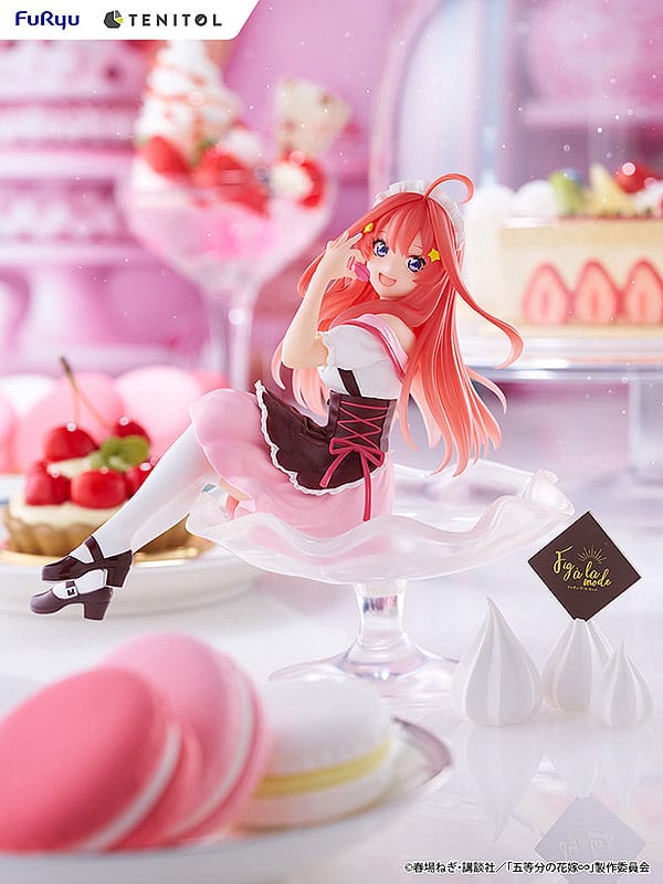 The Quintessential Quintuplets Tenitol Fig a la mode PVC Statue Itsuki Nakano 12cm - Scale Statue - Furyu - Hobby Figures UK