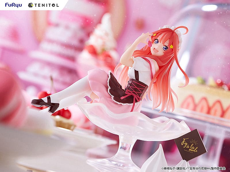 The Quintessential Quintuplets Tenitol Fig a la mode PVC Statue Itsuki Nakano 12cm - Scale Statue - Furyu - Hobby Figures UK