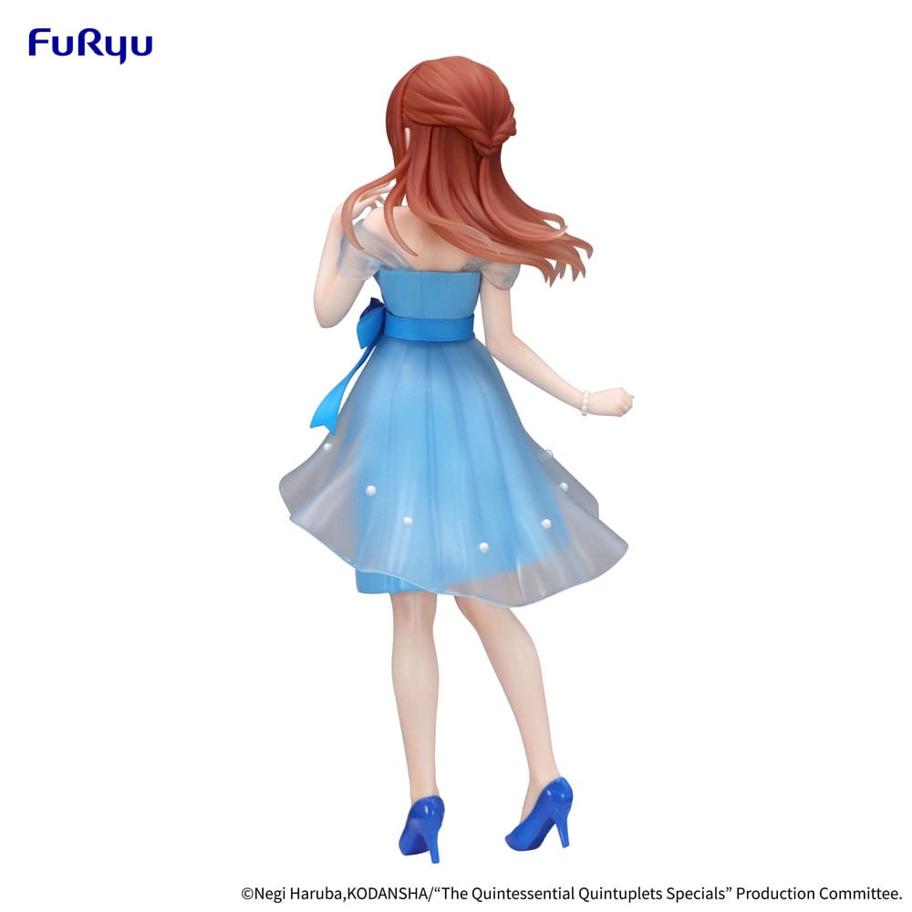The Quintessential Quintuplets Trio-Try-iT PVC Statue Nakano Miku Pastel Dress Ver. 21cm - Scale Statue - Furyu - Hobby Figures UK