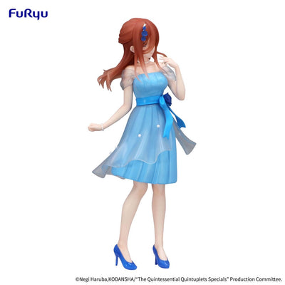 The Quintessential Quintuplets Trio-Try-iT PVC Statue Nakano Miku Pastel Dress Ver. 21cm - Scale Statue - Furyu - Hobby Figures UK