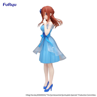 The Quintessential Quintuplets Trio-Try-iT PVC Statue Nakano Miku Pastel Dress Ver. 21cm - Scale Statue - Furyu - Hobby Figures UK