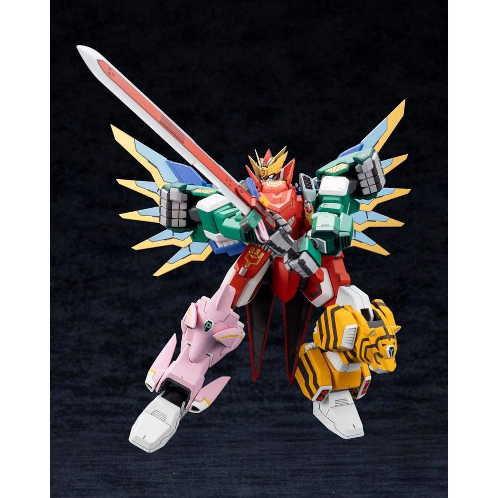 The Red Ranger Becomes an Adventurer in Another World Plastic Model Kit Maximum Kizuna Kaiser 17cm - Model Kit - Kotobukiya - Hobby Figures UK