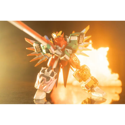 The Red Ranger Becomes an Adventurer in Another World Plastic Model Kit Maximum Kizuna Kaiser 17cm - Model Kit - Kotobukiya - Hobby Figures UK