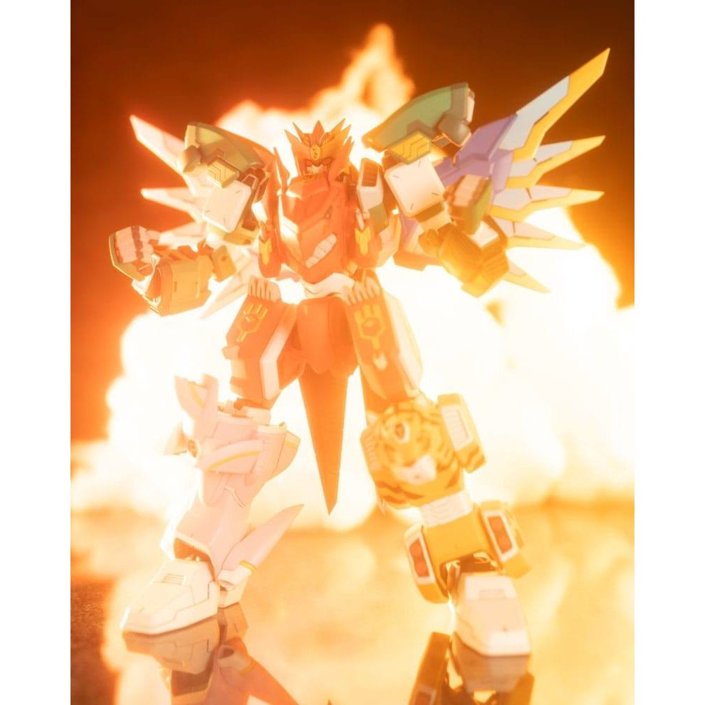 The Red Ranger Becomes an Adventurer in Another World Plastic Model Kit Maximum Kizuna Kaiser 17cm - Model Kit - Kotobukiya - Hobby Figures UK