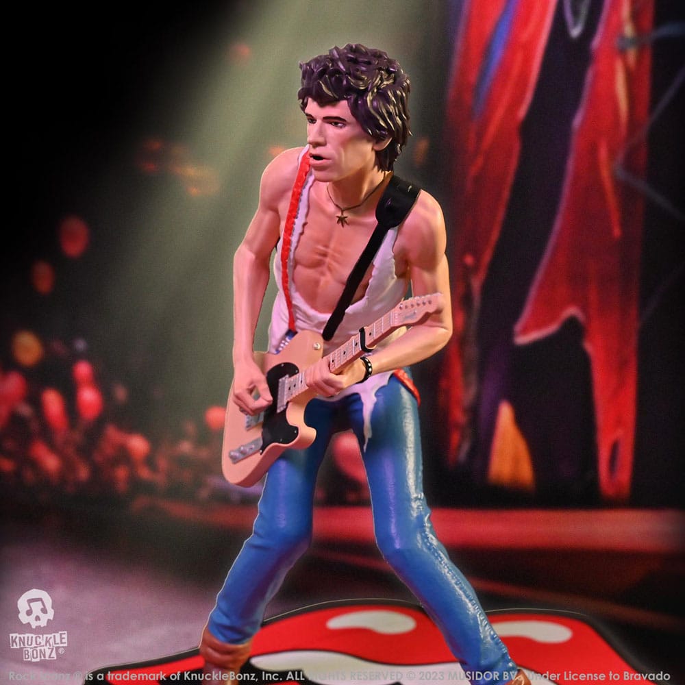 The Rolling Stones Rock Iconz Statue Keith Richards (Tattoo You Tour 1 ...