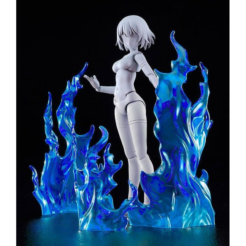 The Simple Effect Parts for Figures Flames: Blue – Hobby Figures