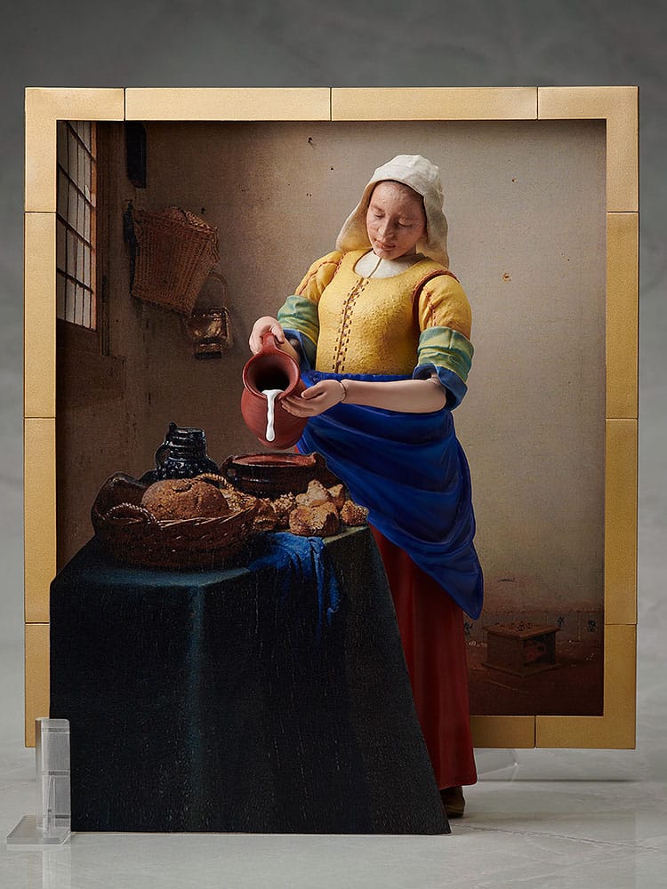 The Table Museum Figma Action Figure The Milkmaid by Vermeer 14cm - Action Figures - FREEing - Hobby Figures UK