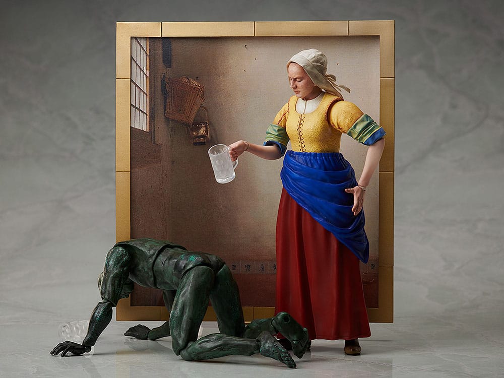 The Table Museum Figma Action Figure The Milkmaid by Vermeer 14cm - Action Figures - FREEing - Hobby Figures UK