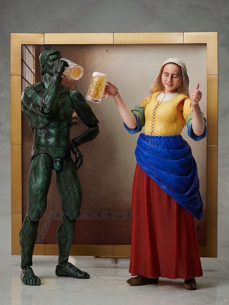 The Table Museum Figma Action Figure The Milkmaid by Vermeer 14cm - Action Figures - FREEing - Hobby Figures UK
