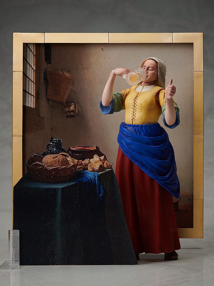 The Table Museum Figma Action Figure The Milkmaid by Vermeer 14cm - Action Figures - FREEing - Hobby Figures UK