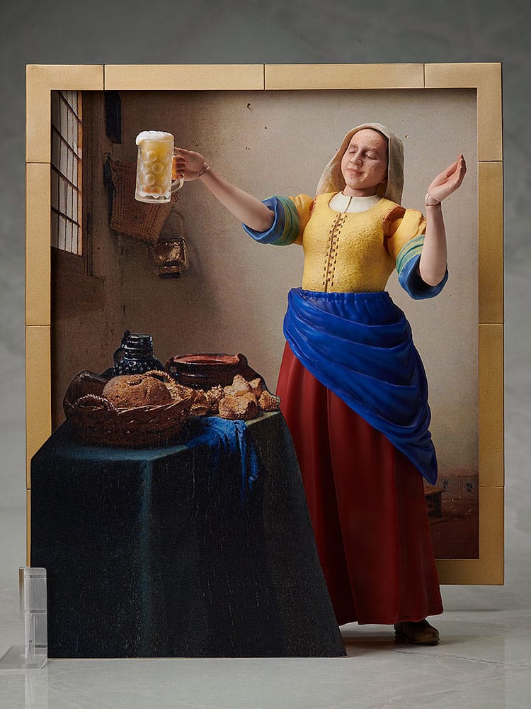 The Table Museum Figma Action Figure The Milkmaid by Vermeer 14cm - Action Figures - FREEing - Hobby Figures UK