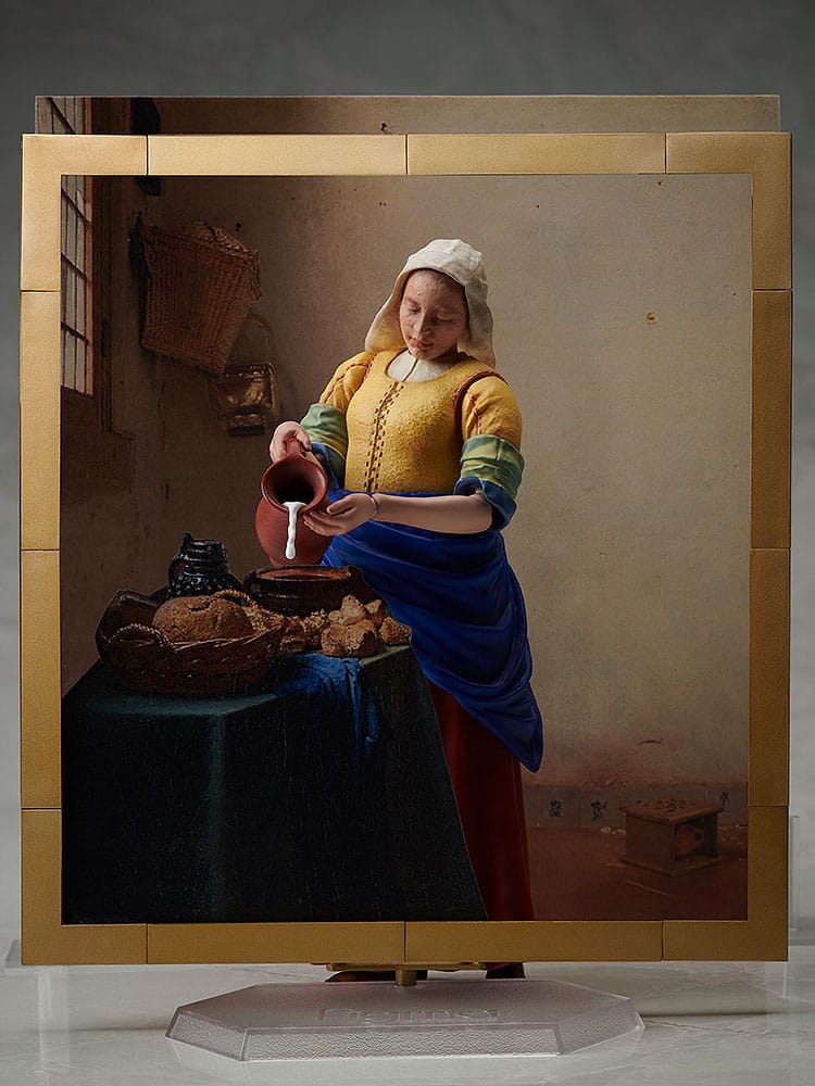 The Table Museum Figma Action Figure The Milkmaid by Vermeer 14cm - Action Figures - FREEing - Hobby Figures UK