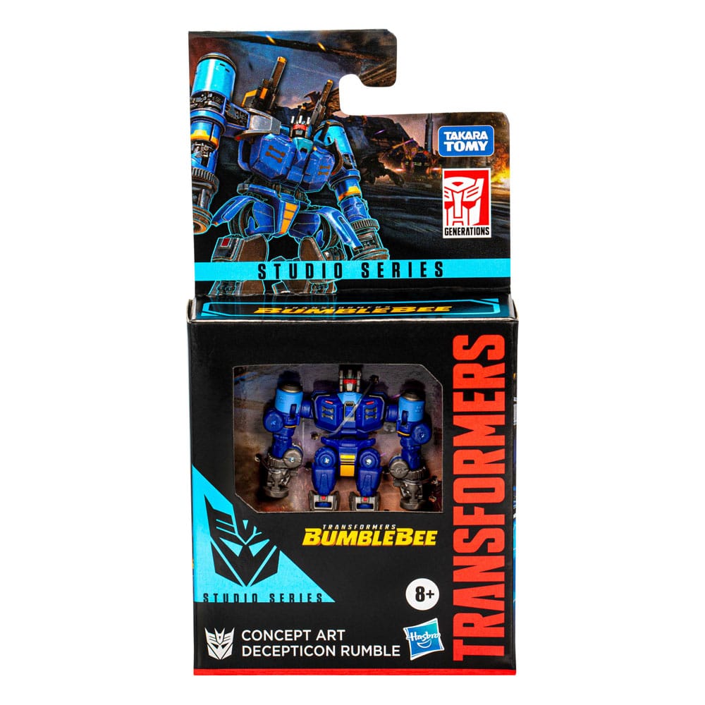 The Transformers: Bumblebee Studio Series Core Class Action Figure Concept Art Decepticon Rumble 9cm - Action Figures - Hasbro - Hobby Figures UK