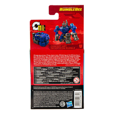 The Transformers: Bumblebee Studio Series Core Class Action Figure Concept Art Decepticon Rumble 9cm - Action Figures - Hasbro - Hobby Figures UK