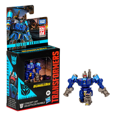 The Transformers: Bumblebee Studio Series Core Class Action Figure Concept Art Decepticon Rumble 9cm - Action Figures - Hasbro - Hobby Figures UK