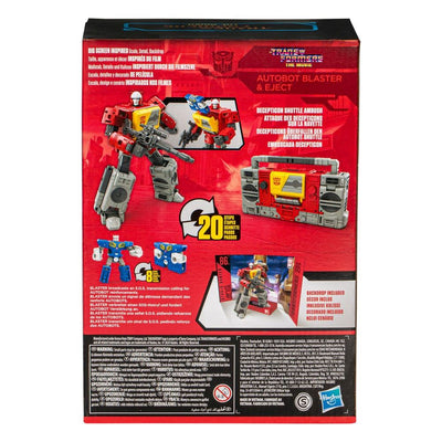 The Transformers: The Movie Generations Studio Series Voyager Class Action Figure Autobot Blaster & Eject 16cm - Action Figures - Hasbro - Hobby Figures UK