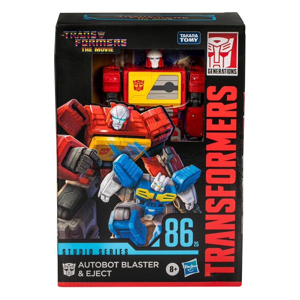 The Transformers: The Movie Generations Studio Series Voyager Class Action Figure Autobot Blaster & Eject 16cm - Action Figures - Hasbro - Hobby Figures UK