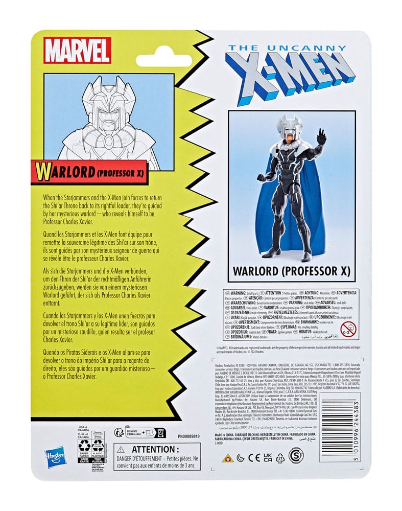 The Uncanny X-Men Marvel Legends Action Figure Warlord (Professor X) 15cm - Action Figures - Hasbro - Hobby Figures UK
