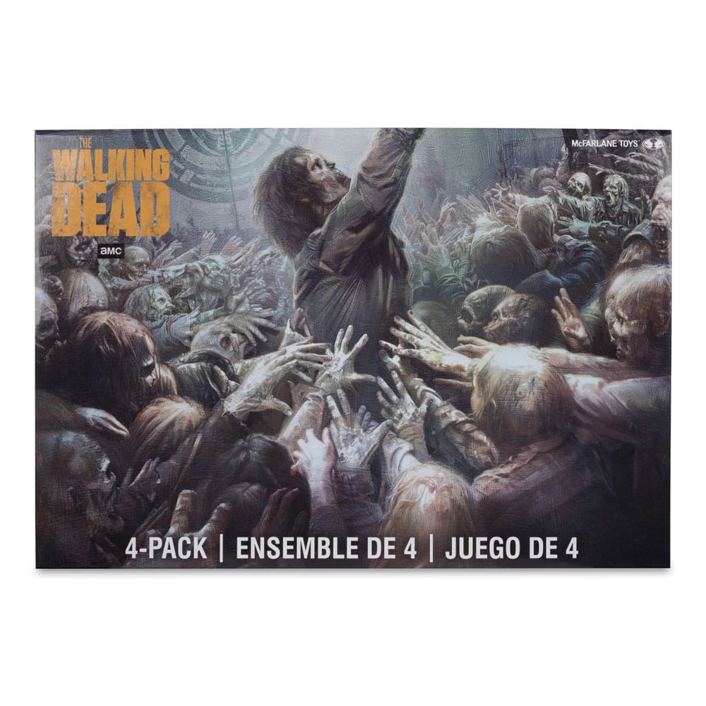 The Walking Dead Action Figures 4-Pack Walkers 13cm - Action Figures - McFarlane Toys - Hobby Figures UK