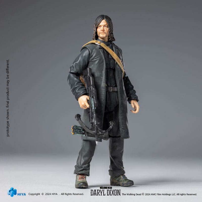 The Walking Dead Exquisite Mini Action Figure 1/18 Daryl 11cm - Action Figures - Hiya Toys - Hobby Figures UK