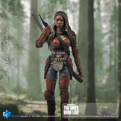 The Walking Dead: The Ones Who Lived Exquisite Mini Action Figure 1/18 Michonne 10cm - Action Figures - Hiya Toys - Hobby Figures UK