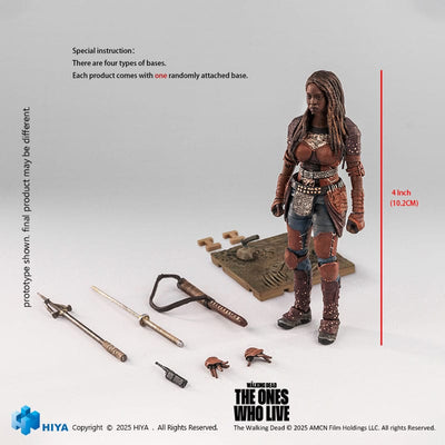 The Walking Dead: The Ones Who Lived Exquisite Mini Action Figure 1/18 Michonne 10cm - Action Figures - Hiya Toys - Hobby Figures UK