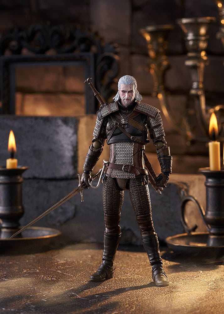 The Witcher 3: Wild Hunt Figma Action Figure Geralt 16cm - Action Figures - Max Factory - Hobby Figures UK