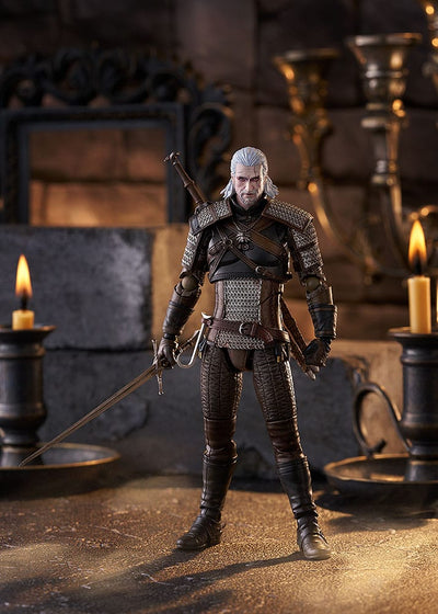 The Witcher 3: Wild Hunt Figma Action Figure Geralt 16cm - Action Figures - Max Factory - Hobby Figures UK