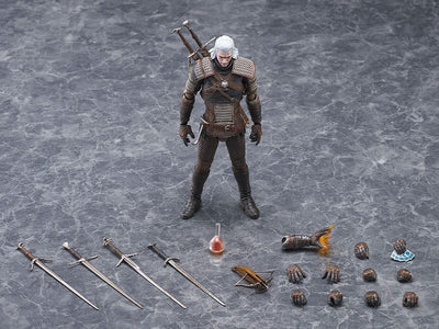 The Witcher 3: Wild Hunt Figma Action Figure Geralt 16cm - Action Figures - Max Factory - Hobby Figures UK