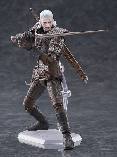 The Witcher 3: Wild Hunt Figma Action Figure Geralt 16cm - Action Figures - Max Factory - Hobby Figures UK