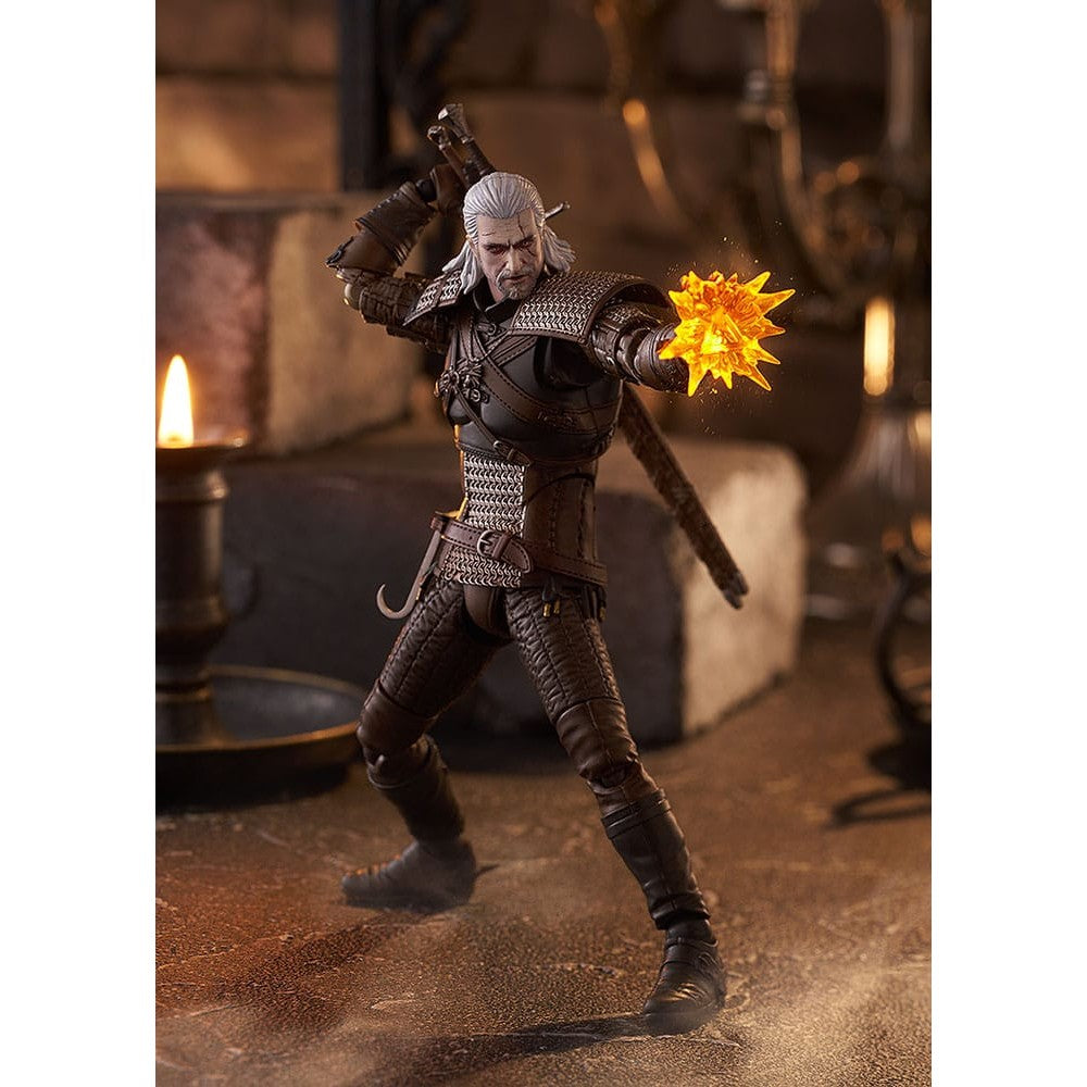 The Witcher 3: Wild Hunt Figma Action Figure Geralt 16cm - Action Figures - Max Factory - Hobby Figures UK