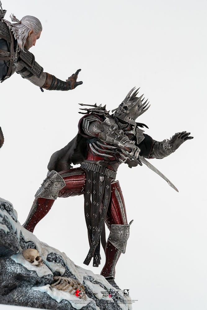 The Witcher 3: Wild Hunt Statue 1/6 Diorama Geralt vs Eredin 50cm - Scale Statue - Pure Arts - Hobby Figures UK