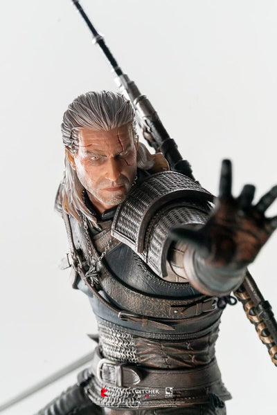 The Witcher 3: Wild Hunt Statue 1/6 Diorama Geralt vs Eredin 50cm - Scale Statue - Pure Arts - Hobby Figures UK
