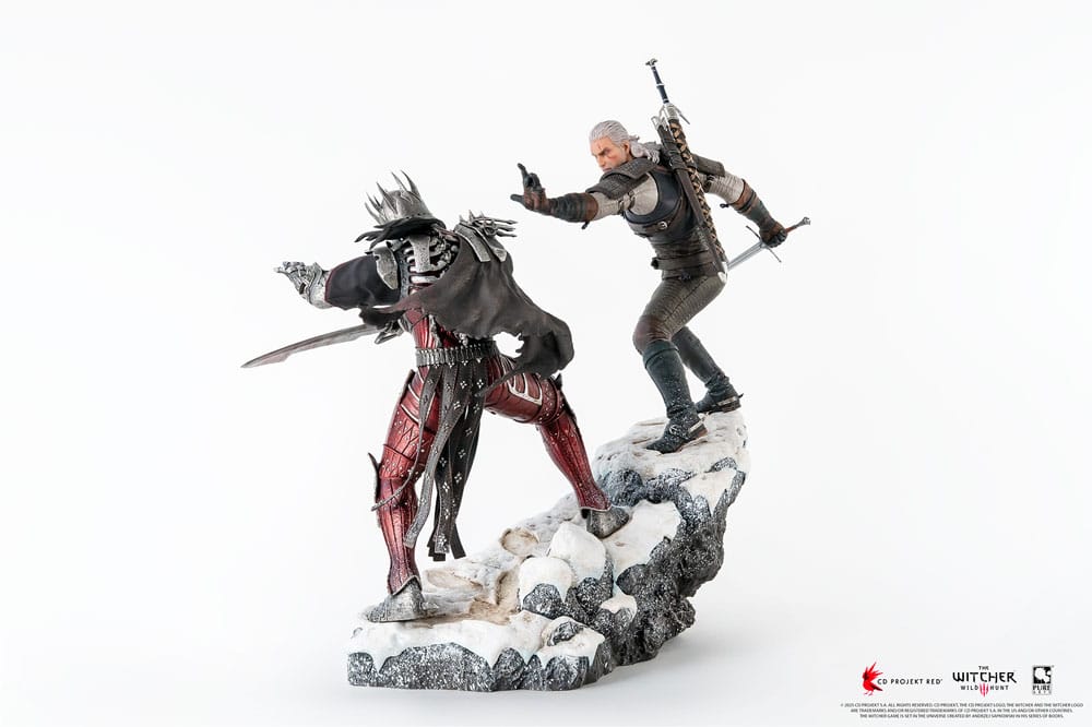 The Witcher 3: Wild Hunt Statue 1/6 Diorama Geralt vs Eredin 50cm - Scale Statue - Pure Arts - Hobby Figures UK