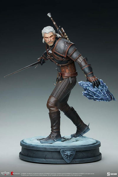 The Witcher 3: Wild Hunt Statue Geralt 42cm - Scale Statue - Sideshow Collectibles - Hobby Figures UK