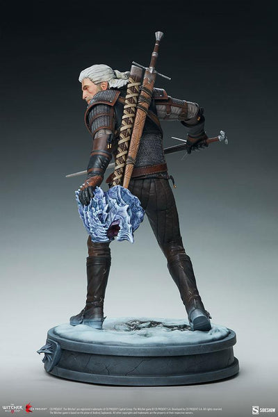 The Witcher 3: Wild Hunt Statue Geralt 42cm - Scale Statue - Sideshow Collectibles - Hobby Figures UK