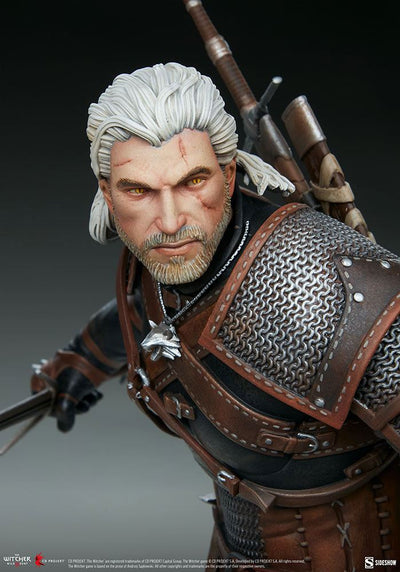 The Witcher 3: Wild Hunt Statue Geralt 42cm - Scale Statue - Sideshow Collectibles - Hobby Figures UK