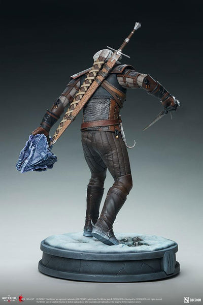 The Witcher 3: Wild Hunt Statue Geralt 42cm - Scale Statue - Sideshow Collectibles - Hobby Figures UK