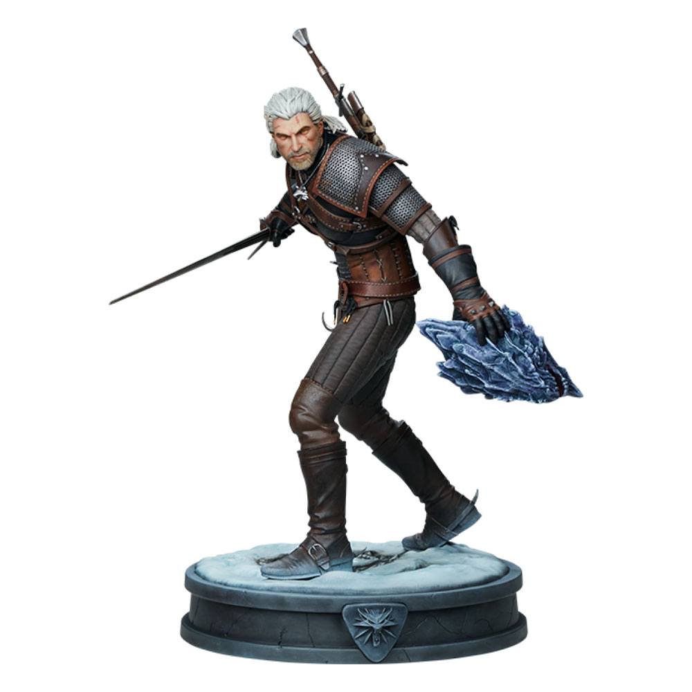 The Witcher 3: Wild Hunt Statue Geralt 42cm - Scale Statue - Sideshow Collectibles - Hobby Figures UK