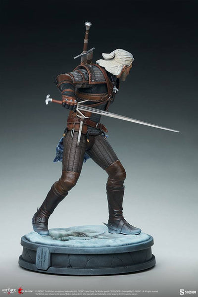 The Witcher 3: Wild Hunt Statue Geralt 42cm - Scale Statue - Sideshow Collectibles - Hobby Figures UK