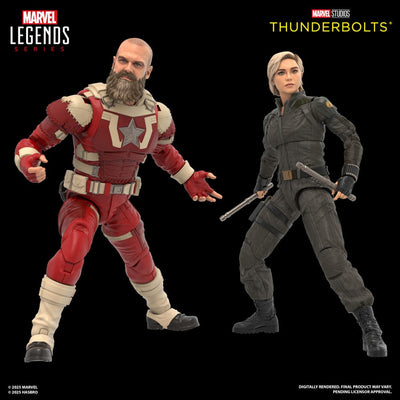 Thunderbolts Marvel Legends Action Figure 2-Pack Yelena Belova & Red Guardian 15cm - Action Figures - Hasbro - Hobby Figures UK
