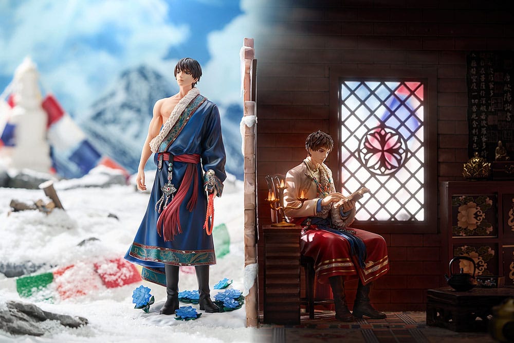 Time Raiders Wu Xie, Zhang Qiling & Wang Pangzi Yucun Figure Set - Good Smile Arts Shanghai Chibi Collectible