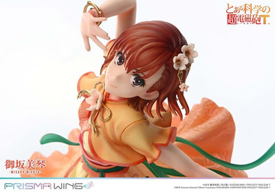 To Aru Kagaku no Railgun Prisma Wing PVC Statue 1/7 Misaka Mikoto 22cm - Scale Statue - Prime 1 Studio - Hobby Figures UK