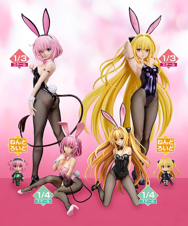 To Love-Ru Darkness PVC Statue 1/3 Momo Belia Deviluke: Bunny Ver. 61cm - Scale Statue - FREEing - Hobby Figures UK