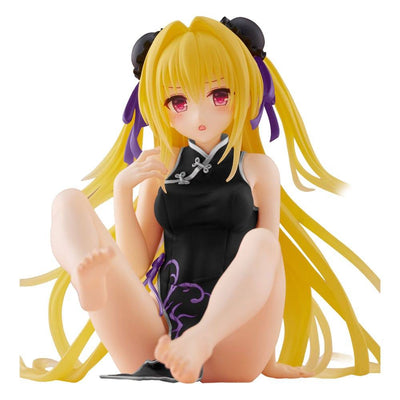 To Love-Ru Darkness PVC Statue Desktop Cute Figure Golden Darkness  (China Dress Ver.) Renewal 13cm - Scale Statue - Taito Prize - Hobby Figures UK