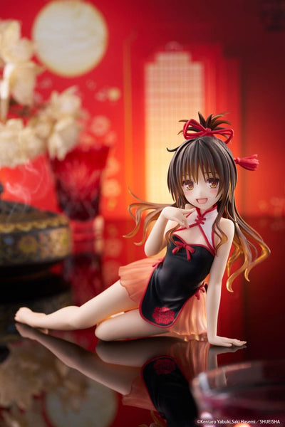 To Love-Ru Darkness PVC Statue Desktop Cute Figure Mikan Yuki Chinese Dress Ver. 13cm - Scale Statue - Taito Prize - Hobby Figures UK