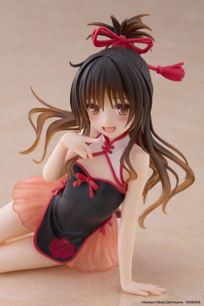 To Love-Ru Darkness PVC Statue Desktop Cute Figure Mikan Yuki Chinese Dress Ver. 13cm - Scale Statue - Taito Prize - Hobby Figures UK