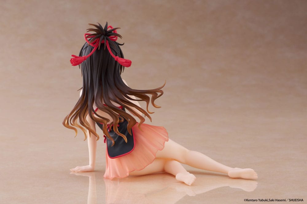 To Love-Ru Darkness PVC Statue Desktop Cute Figure Mikan Yuki Chinese Dress Ver. 13cm - Scale Statue - Taito Prize - Hobby Figures UK