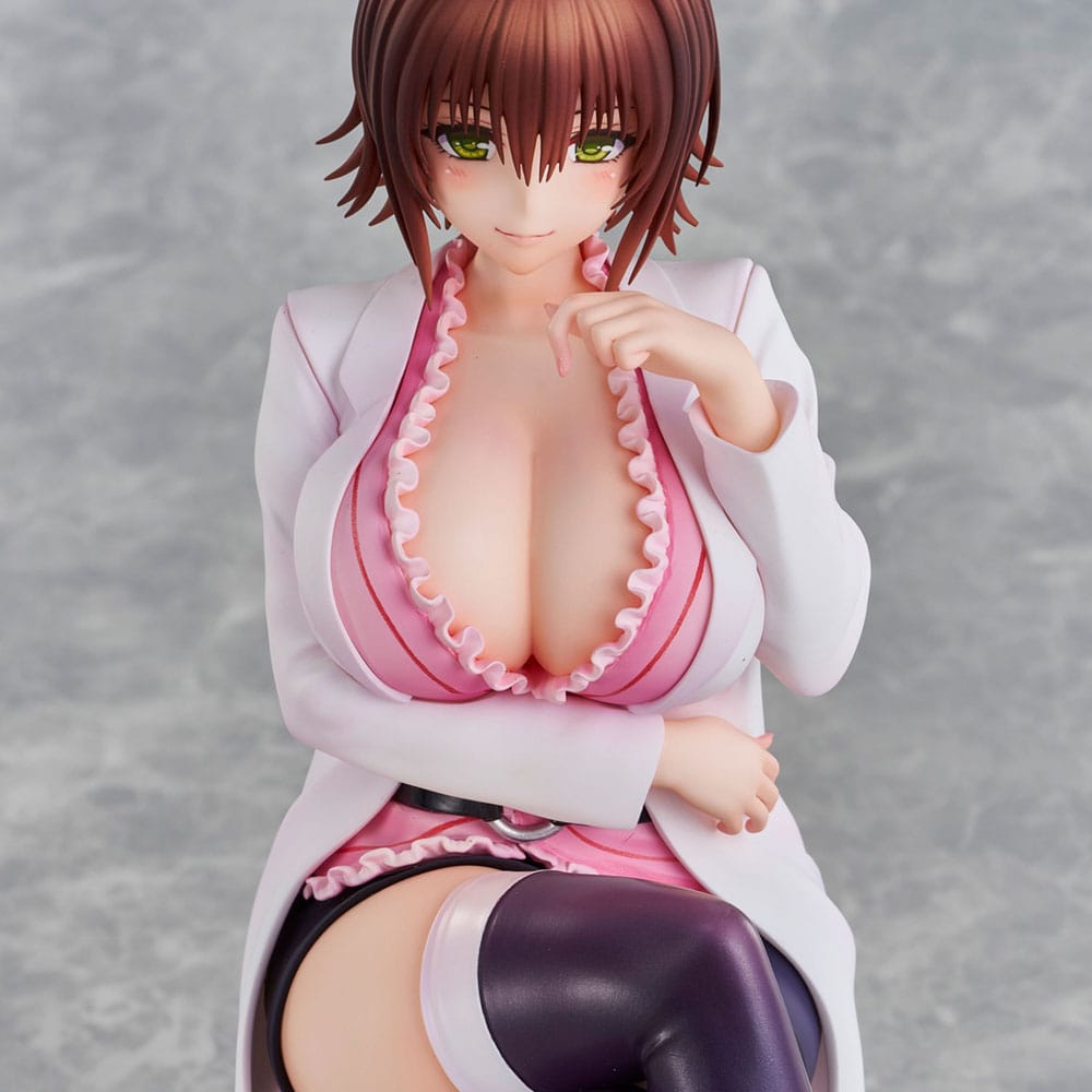 To Love-Ru Darkness Statue PVC Nurse Series: Ryoko Mikado School Nurse Ver. 23cm - Scale Statue - Union Creative - Hobby Figures UK