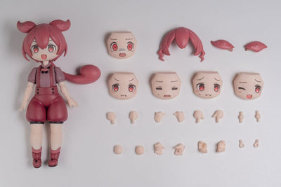 Tohoku Zunko Plastic Model Kit 1/12 Plafia Ankomon Mini Figure Set 10cm - Model Kit - Plum - Hobby Figures UK